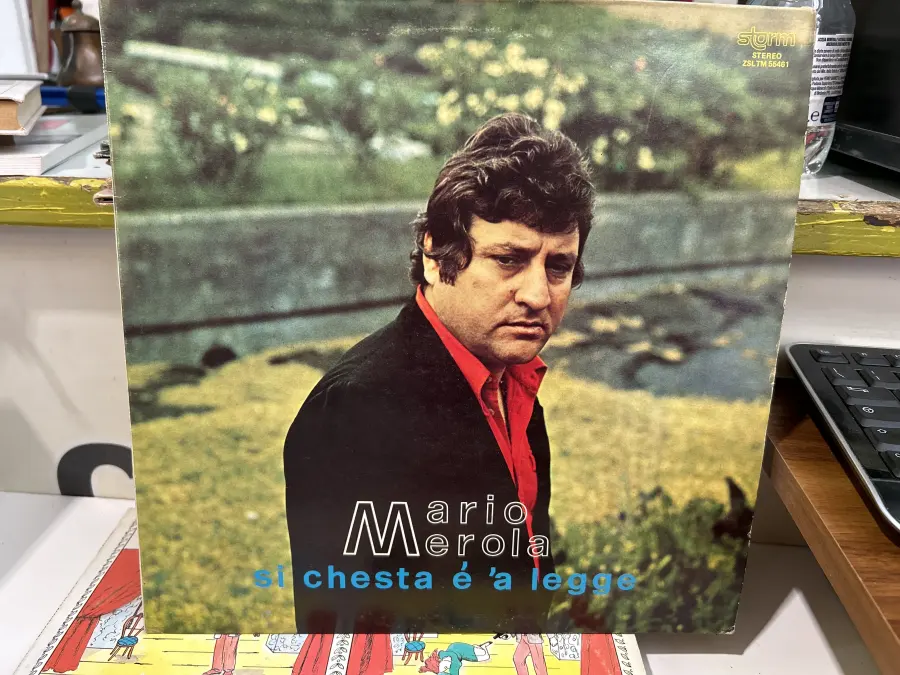 VINILE 33 GIRI MEROLA SI CHESTA E A LEGGE