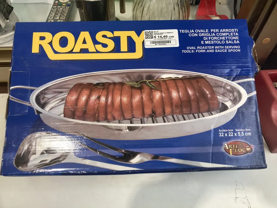 TEGLIA OVALE X ARROSTI (SCONTATO)