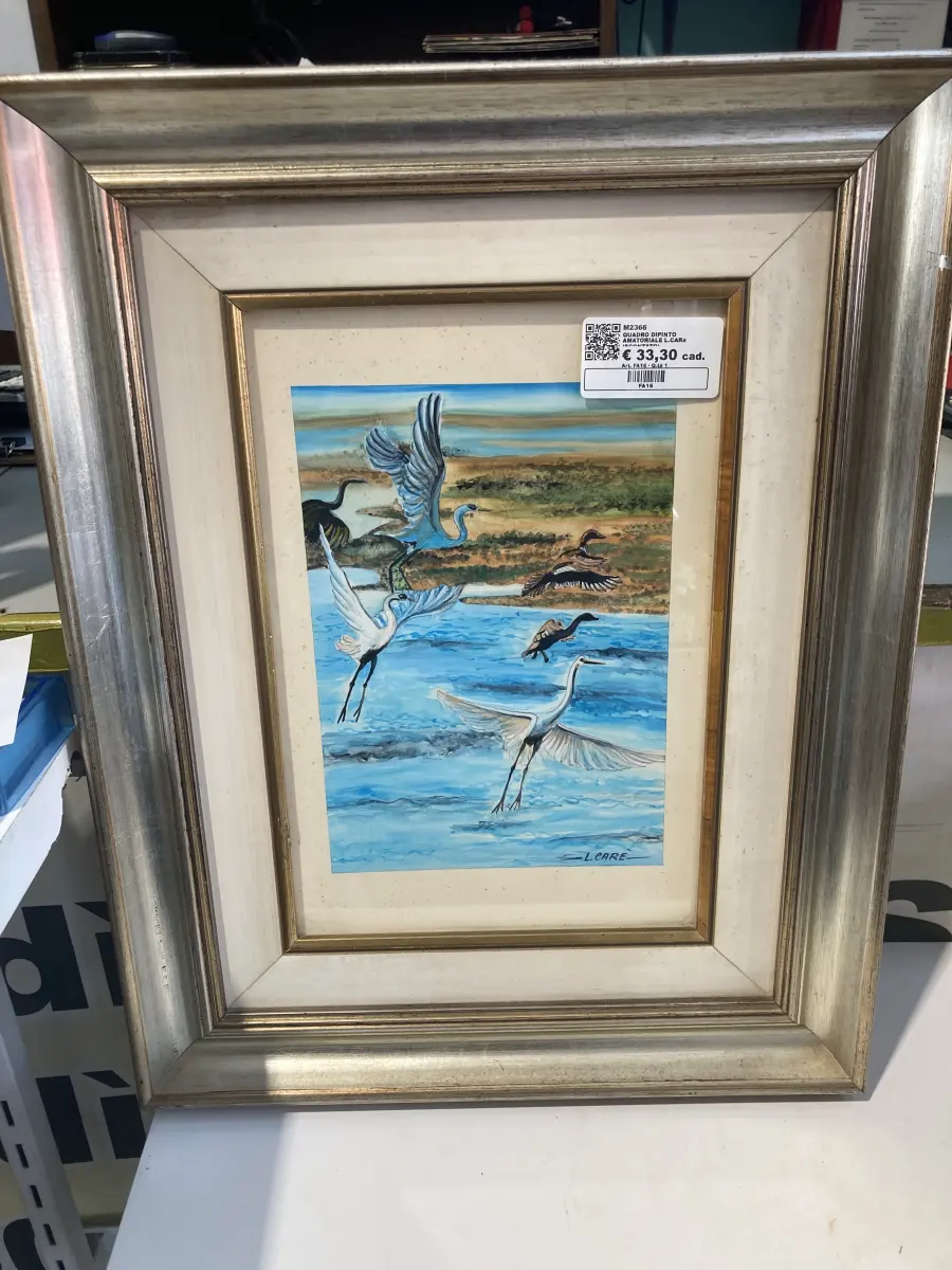 QUADRO DIPINTO AMATORIALE L.CARè (SCONTATO)