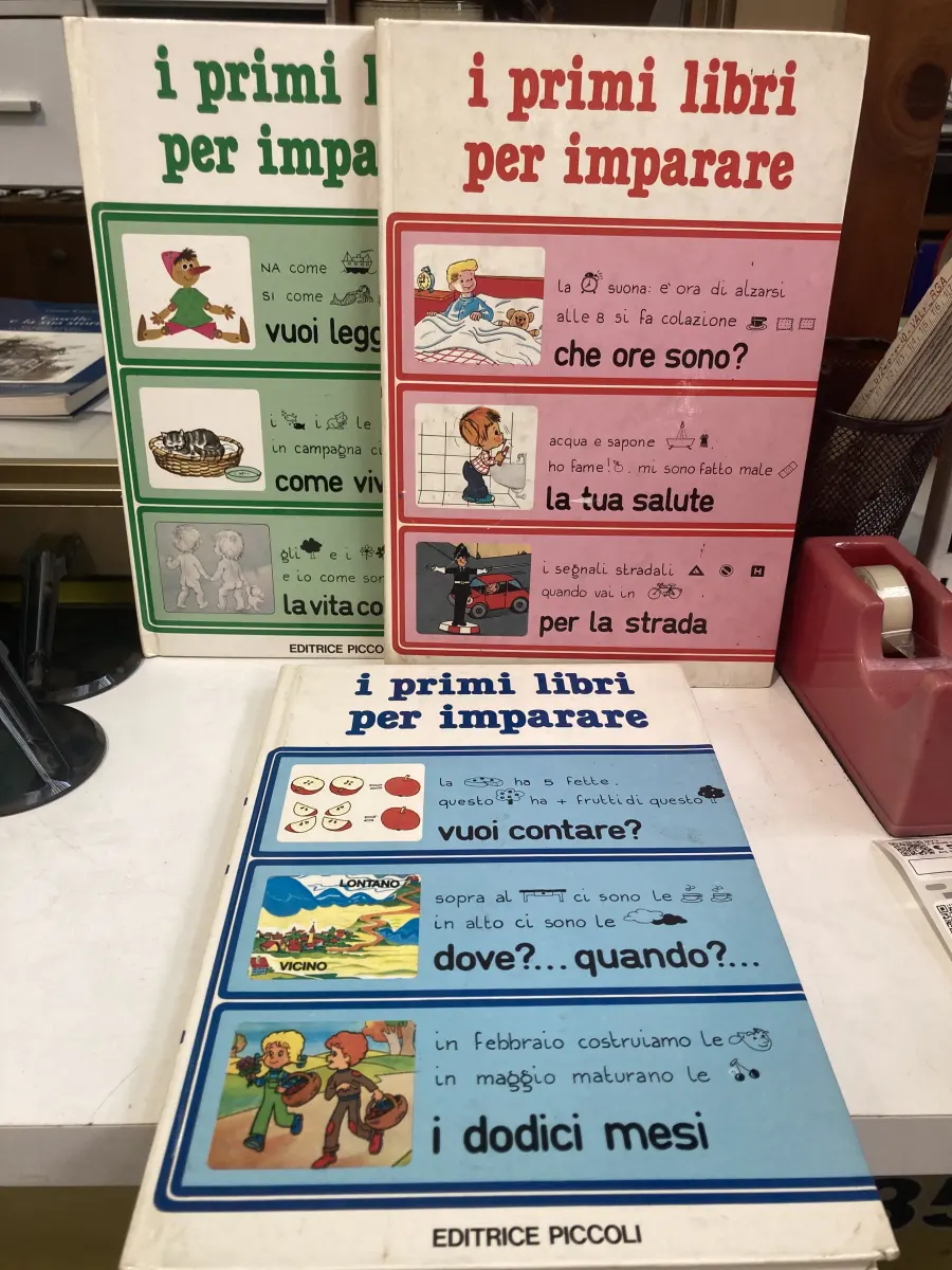 I PRIMI LIBRI PER IMPARARE