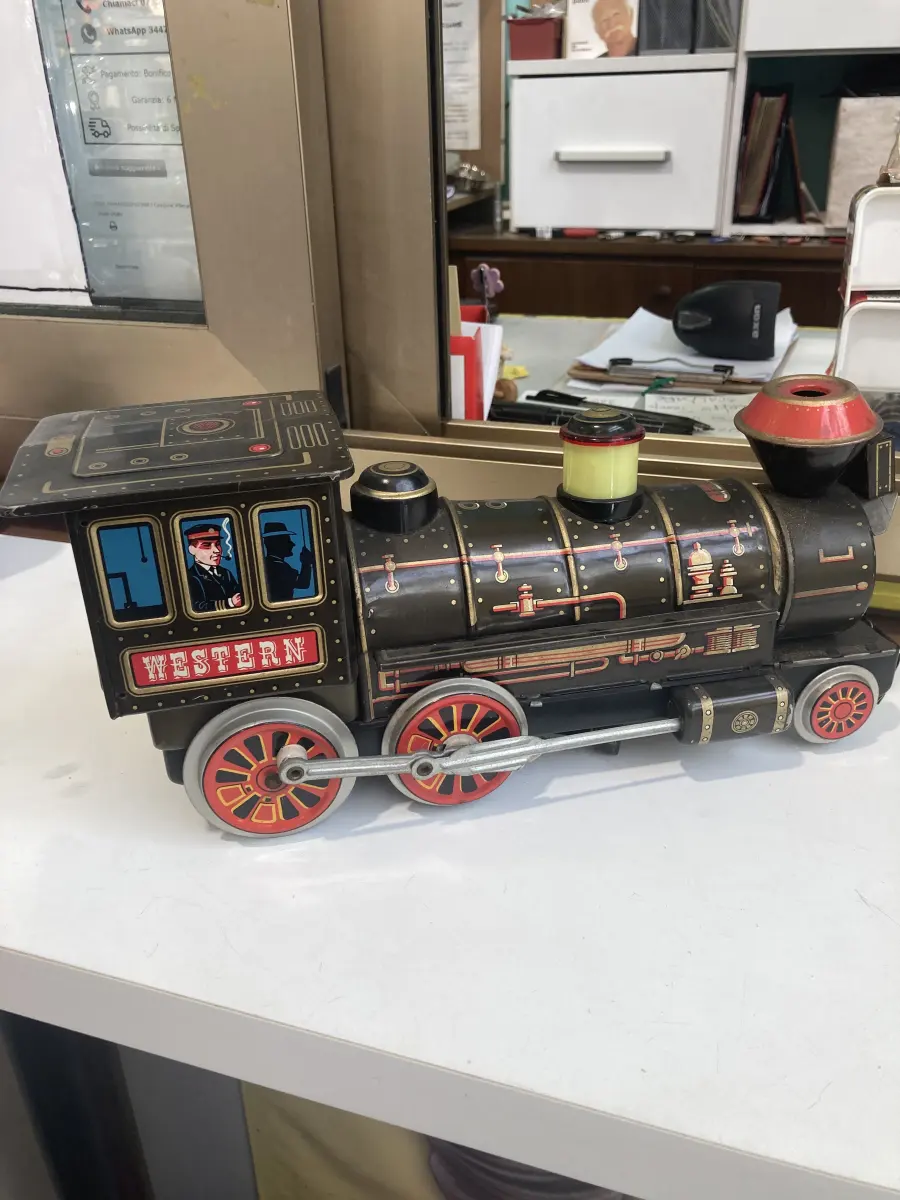 LOCOMOTIVA VINTAGE GIOCATTOLO