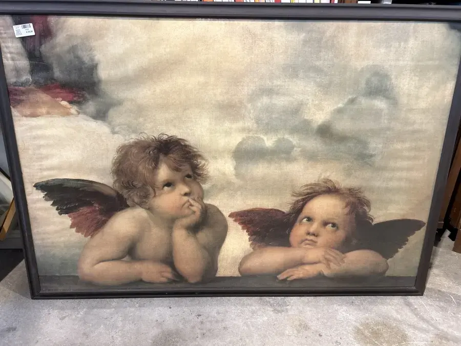 QUADRO GRANDE ANGELI DI RAFFAELLO