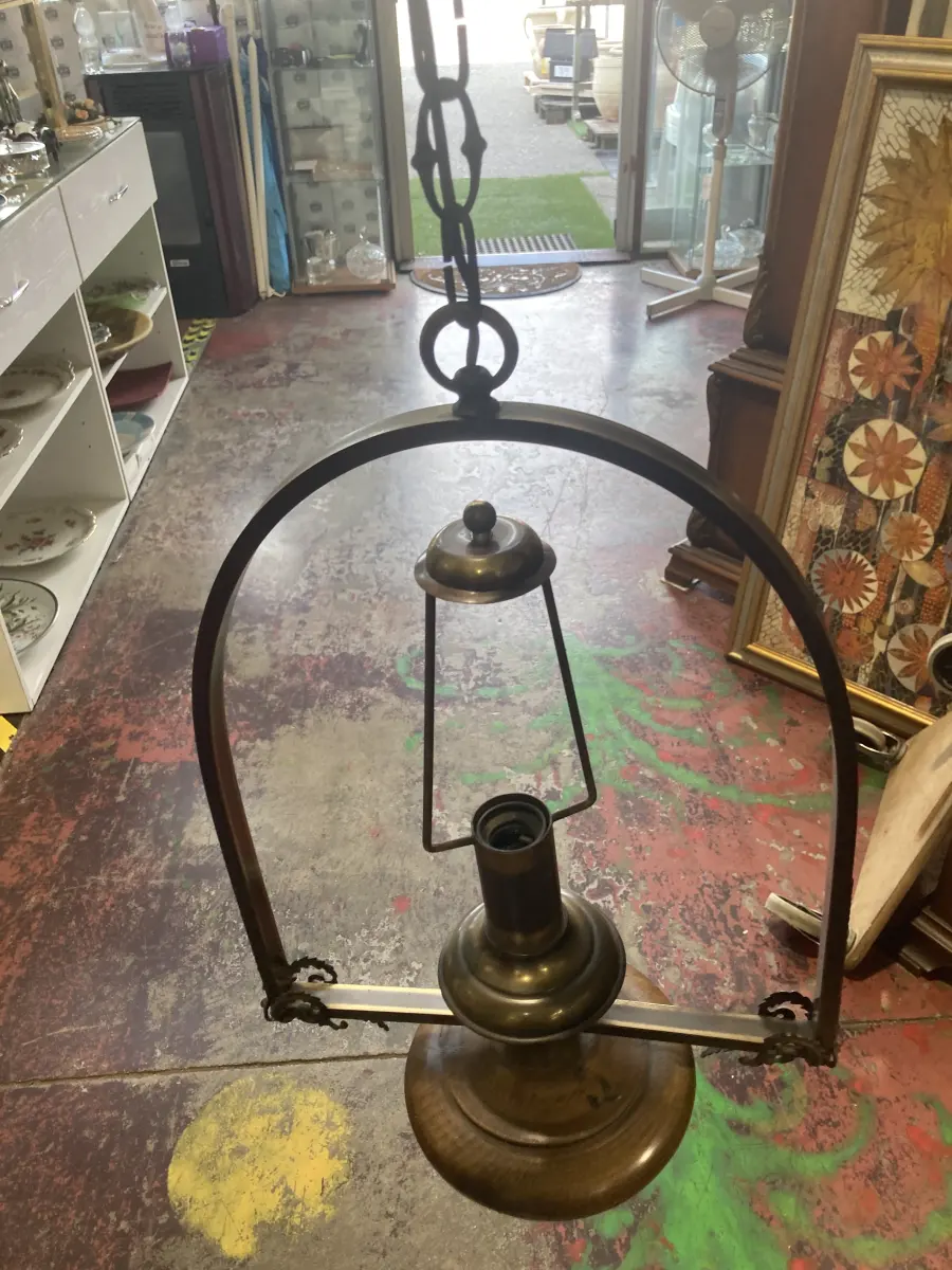 vecchia lampada forma bilancere
