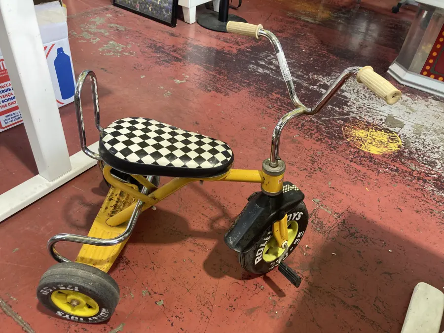 triciclo anni 70 vintage