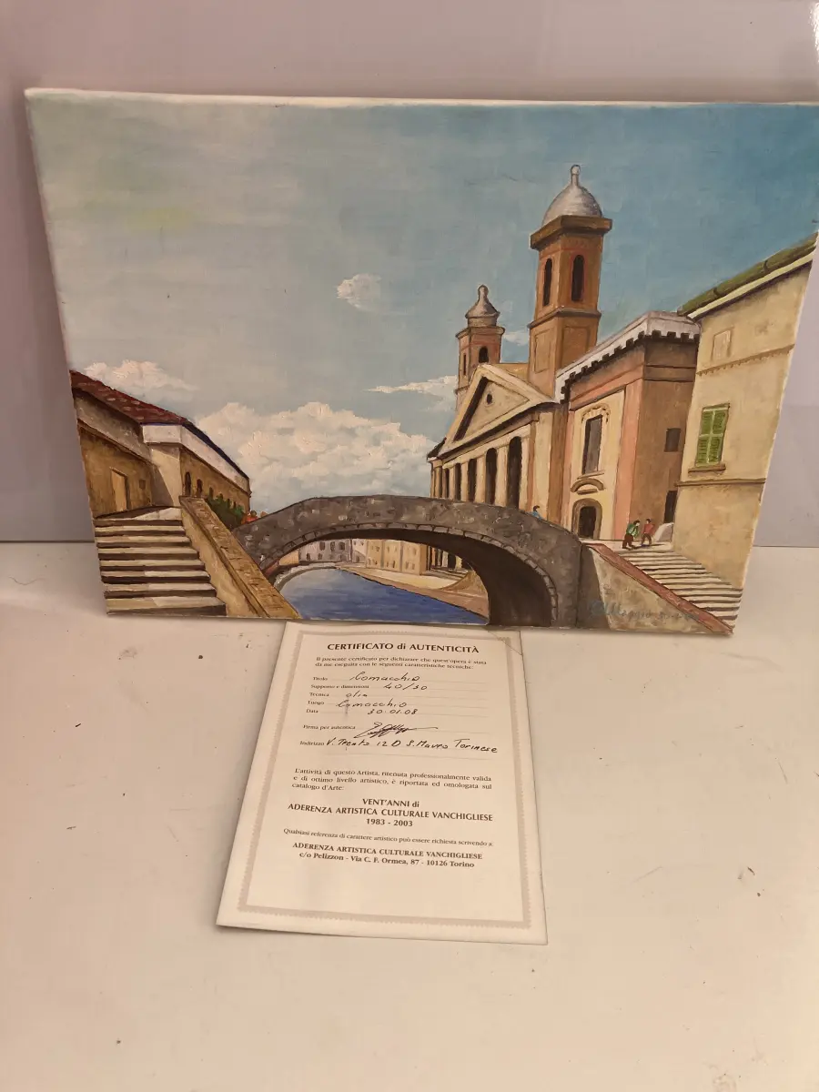 quadro comacchio s/cornice di maggio