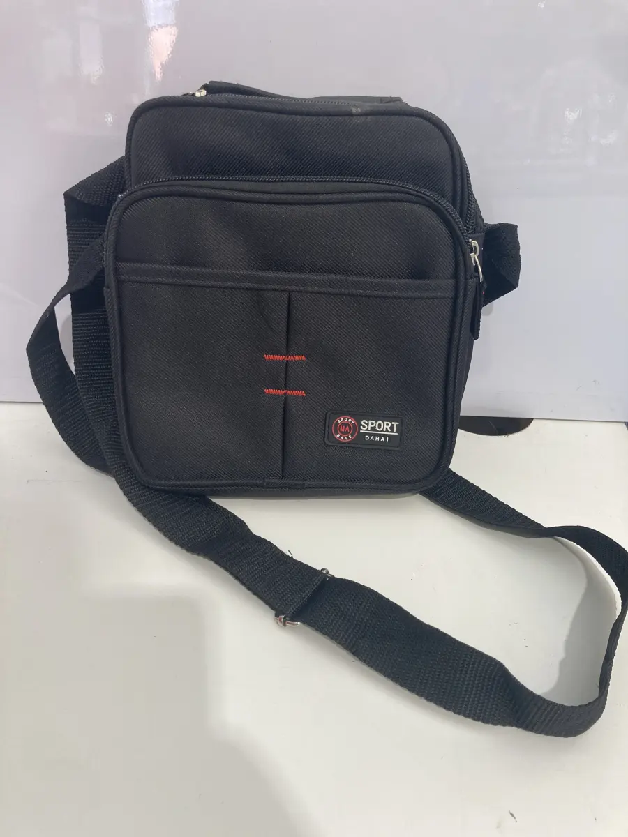 borsello in tela nero sport dahi