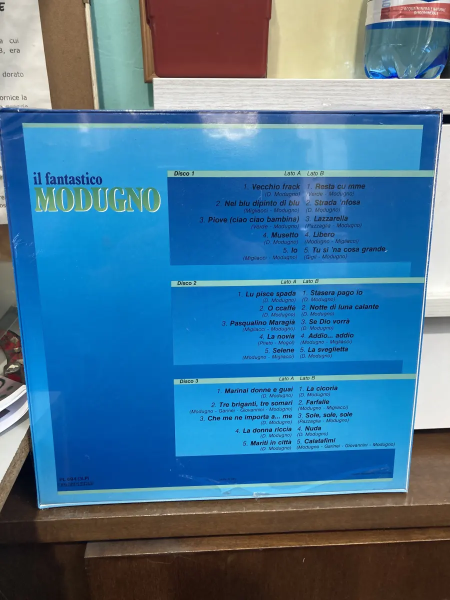 VINILE 33 GIRI MODUGNO 3 VINILI