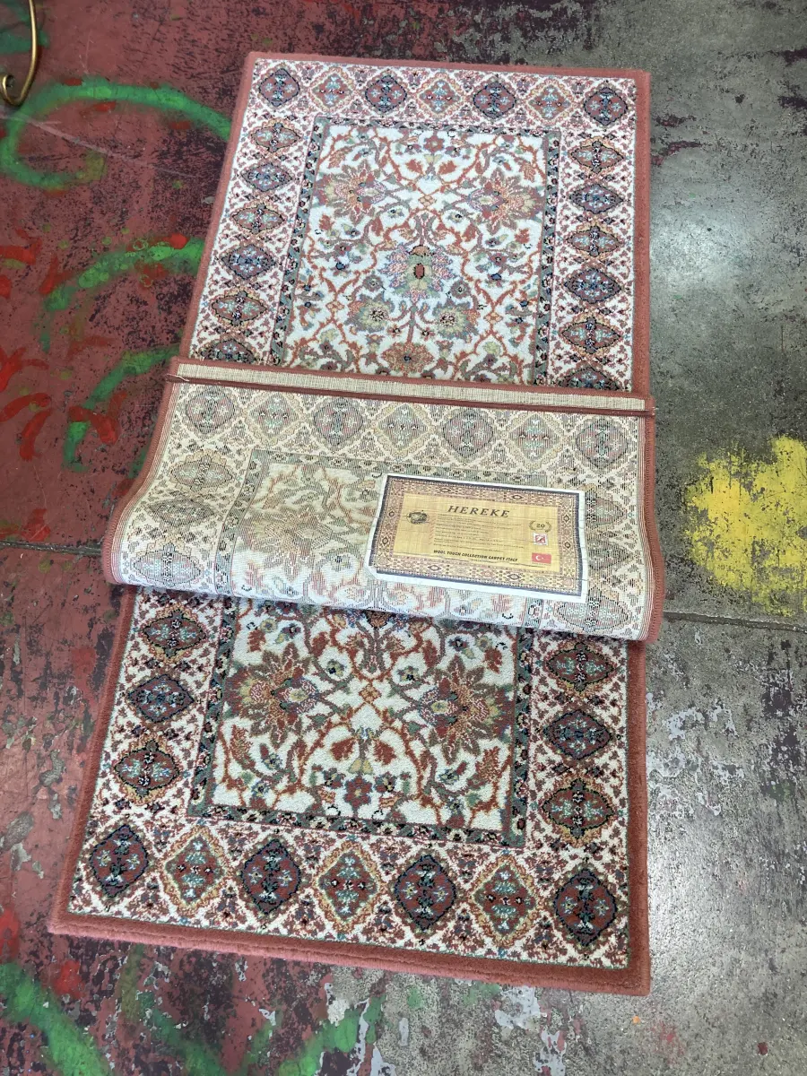 coppia 2 tappeti  scendiletto heereke 1,20 x 60