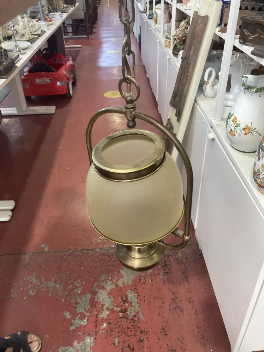 lampada a sospensione vintage
