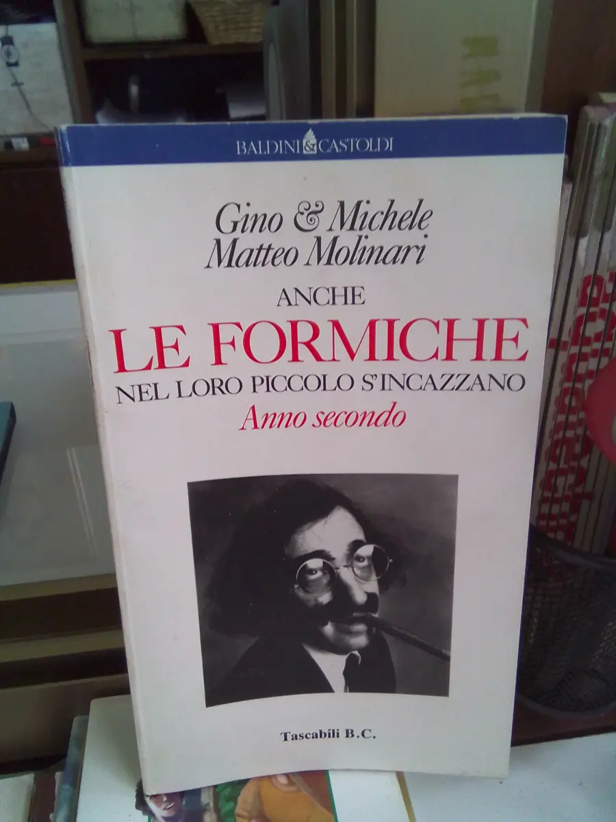 libro Anche le formiche nel loro piccolo s'incazzano Gino Vignali