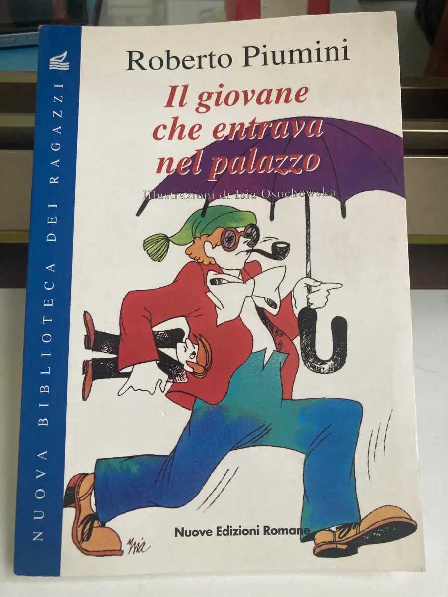 libro Il giovane che entrava nel palazzo