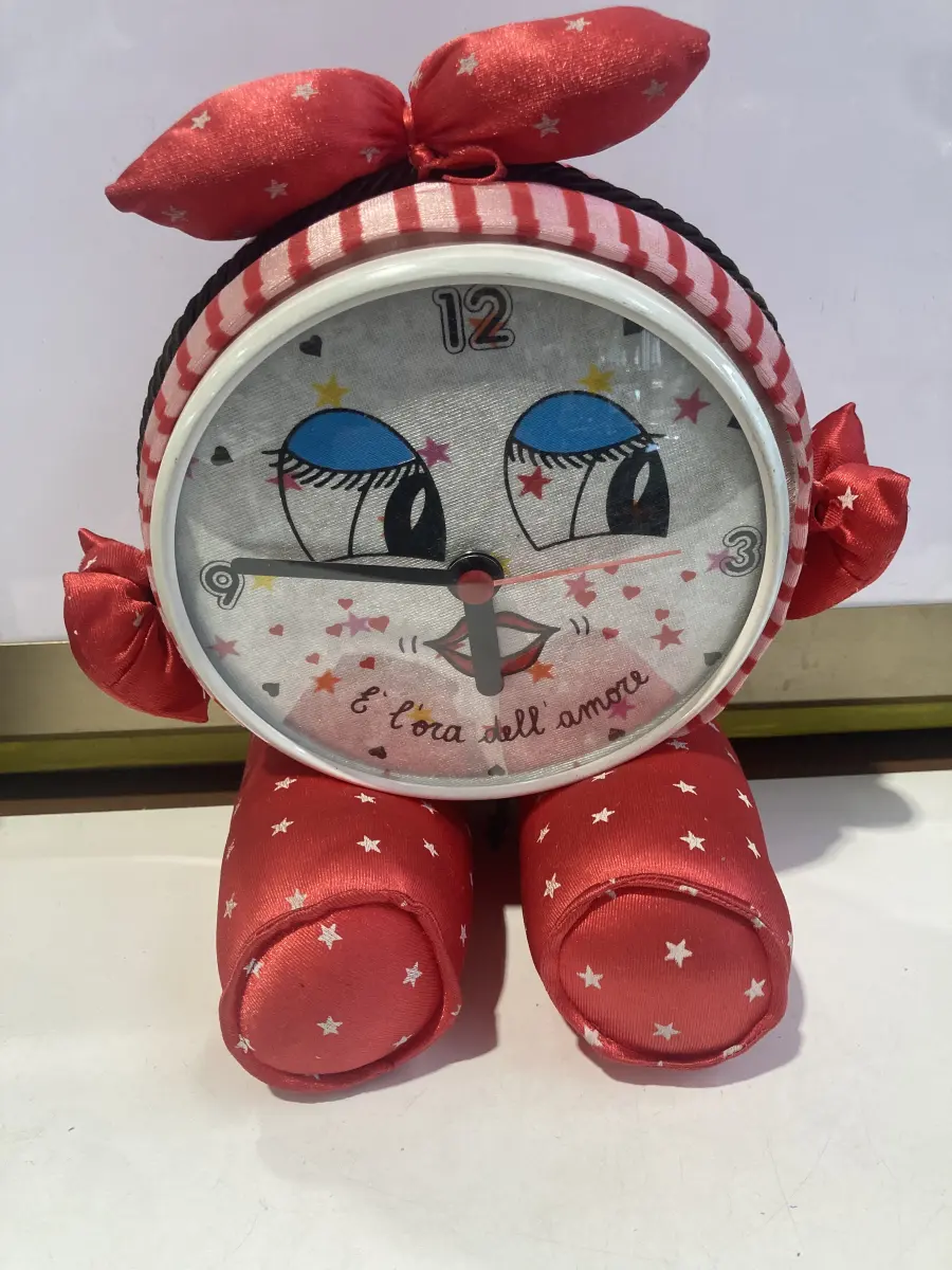 infanzia orologio in stoffa