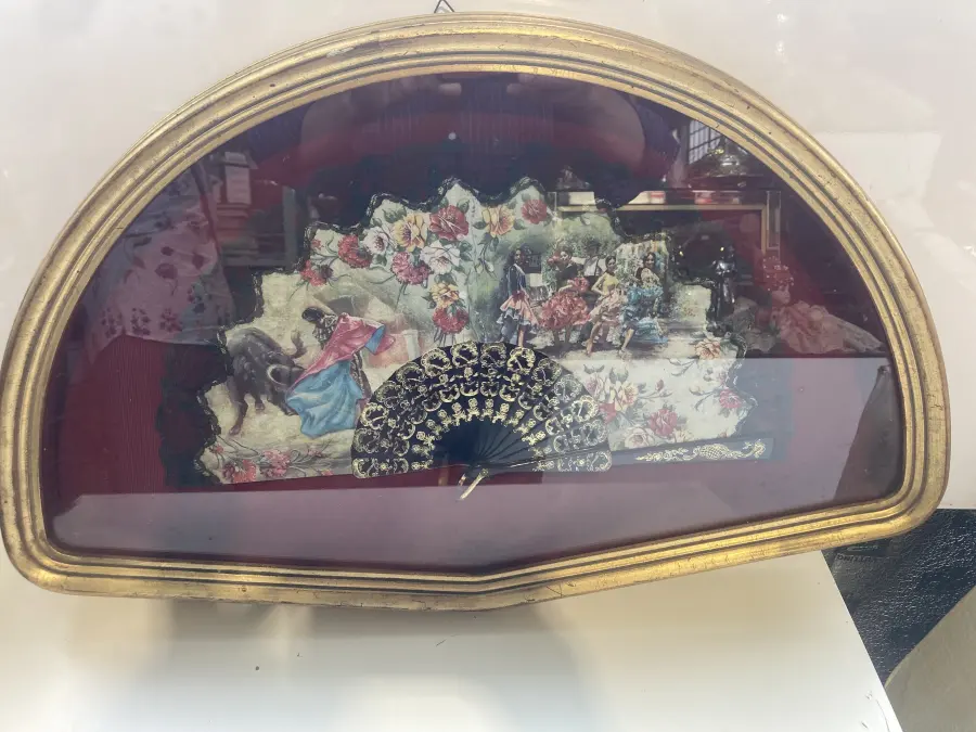 quadro con ventaglio
