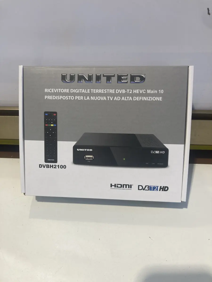 decoder United DVBH2100 digitale terrestre