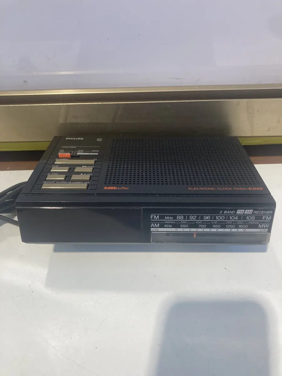 radio sveglia vintage