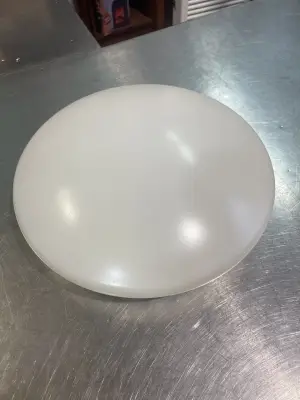 plafoniera a soffitto dm 25 cm.in plastica