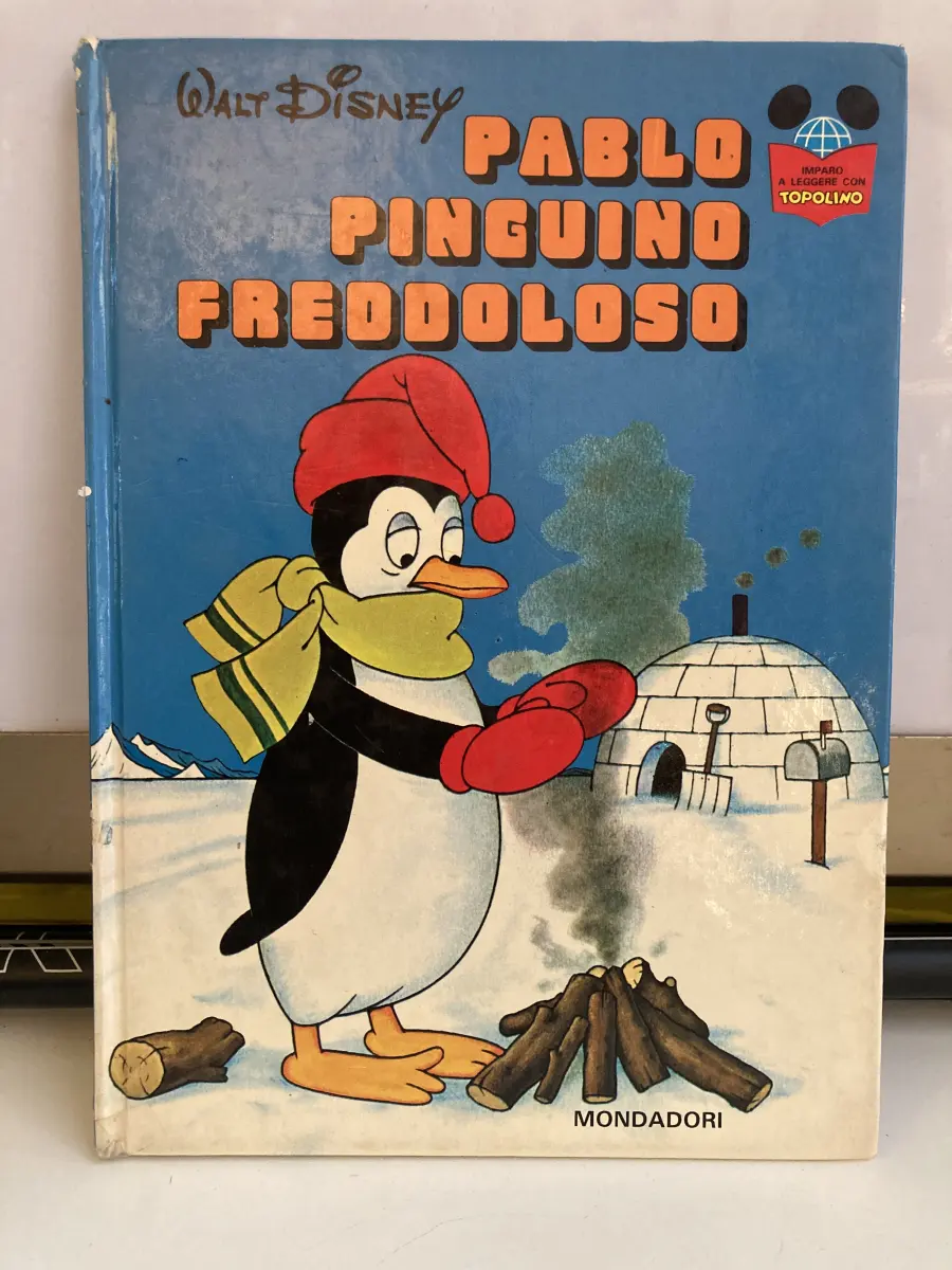 fumetto pablo pinguino freddoloso