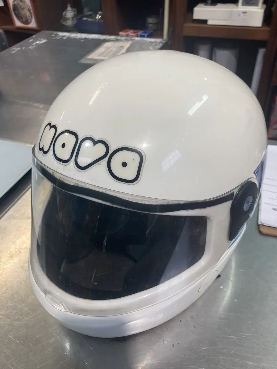 casco integrale vintage nava