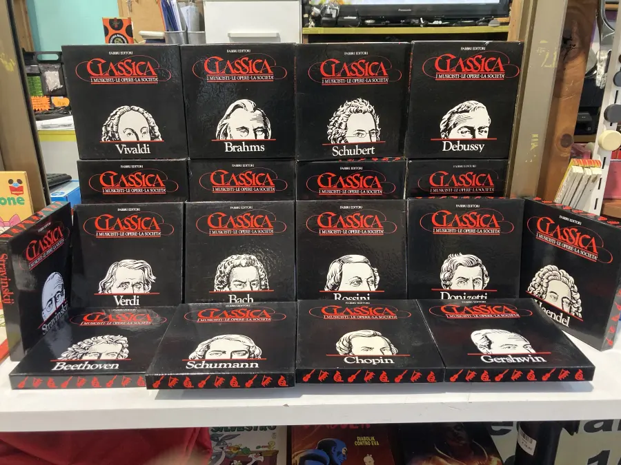 cofanetto musica classica 4 CASSETTE