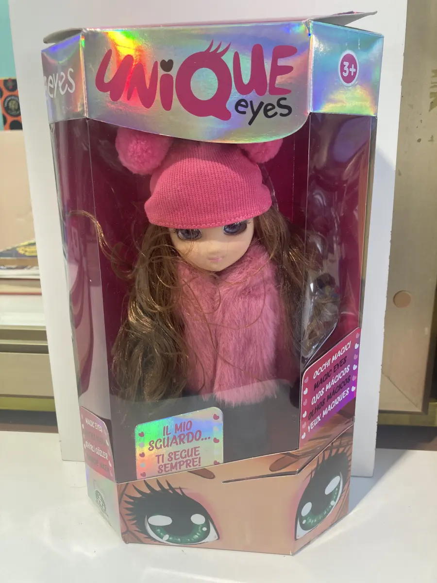 bambola unique eyes fashion doll