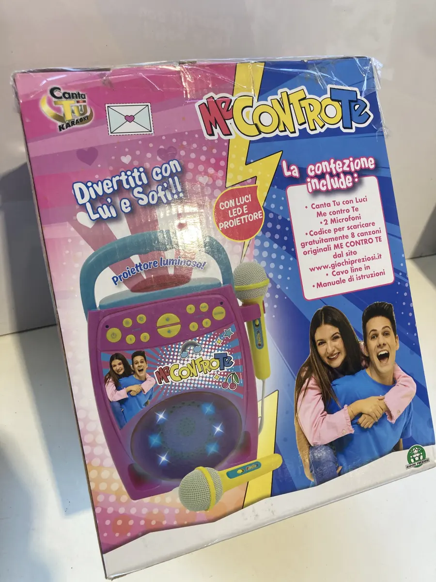 ME CONTRO TE – CANTA TU CON LUCI – GIOCHI