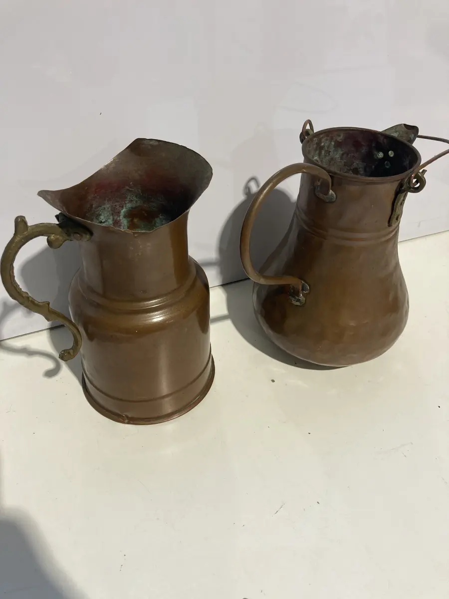 antica caraffa in rame