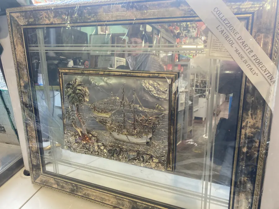 quadro in bassorilievo