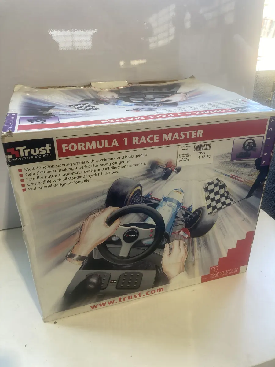 pedaliera con volante gioco
